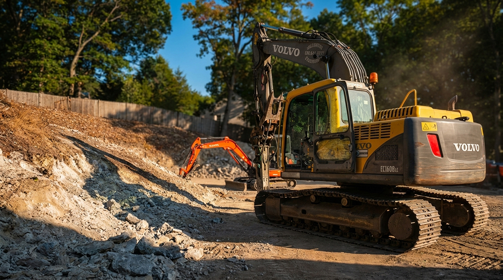Full-service excavation and site preparation
